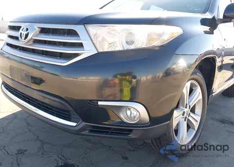 2013 Toyota Highlander Limited V6 from USA, damaged, VIN 5TDYK3EH1DS129574